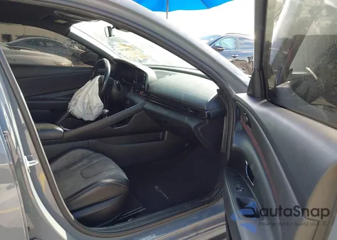 2022 Hyundai Elantra N Line из США, поврежденный, VIN KMHLR4AF5NU247023